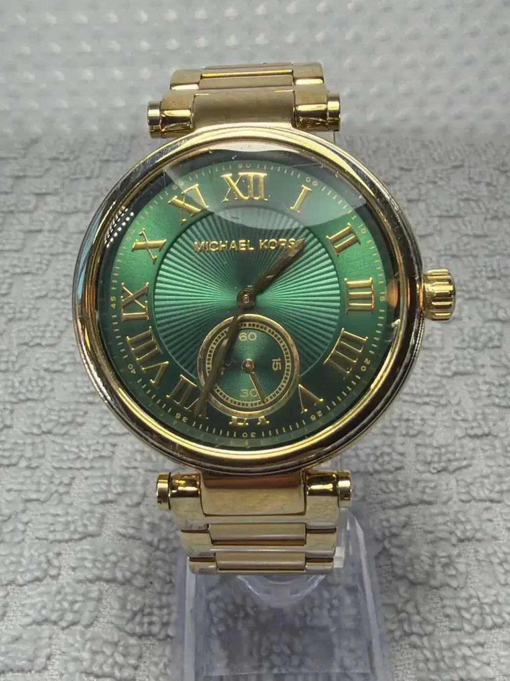 Michael Kors Skylar MK6065 Gold-Tone Emerald Green Dial Women's Watch